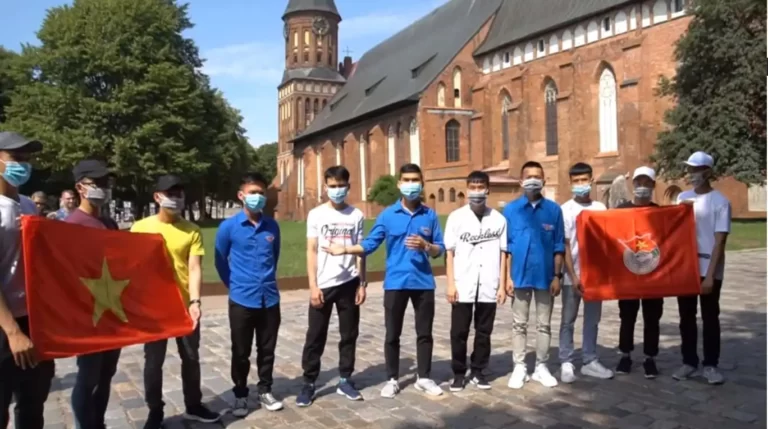 Chi đoàn Thành phố Kaliningrad gửi lời động viên chống dịch 5 lien chi doan kaliningrad