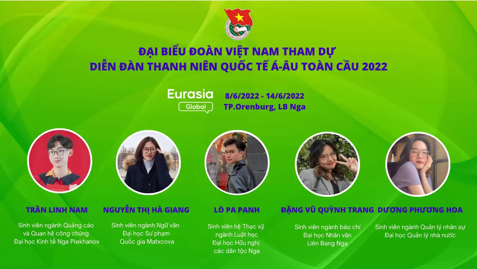 cong bo danh sach dai bieu tham du dien dan thanh nien quoc te 2022