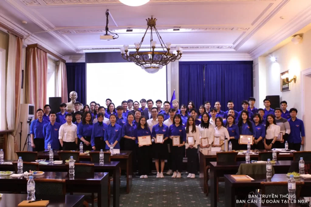 hoi nghi tap huan dai hoi doan cac cap nam 2022 cua ban can su nga