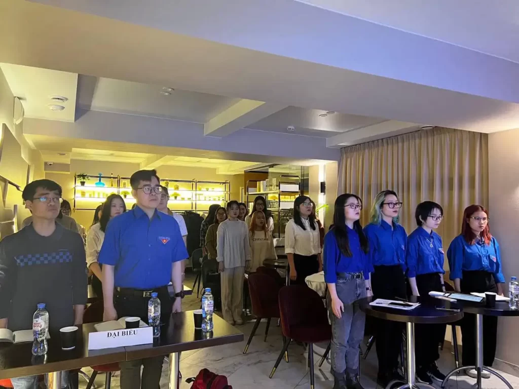 Đại hội Liên chi đoàn Kinh tế - Viễn thông Saint 2022-2023 1 dai hoi lien chi doan kinh te vien thong saint 2022 2023