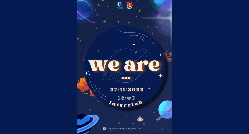 Thư mời tham dự chương trình "We are..." tại ĐH Hữu nghị 1 thu moi tham du chuong trinh we are tai dh huu nghi