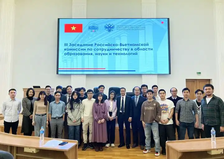 Họp Ủy ban Hợp tác Giáo dục, Khoa học và Công nghệ Nga-Việt tại ĐH MPEI 1 hop uy ban hop tac giao duc khoa hoc va cong nghe nga viet tai dh mpei