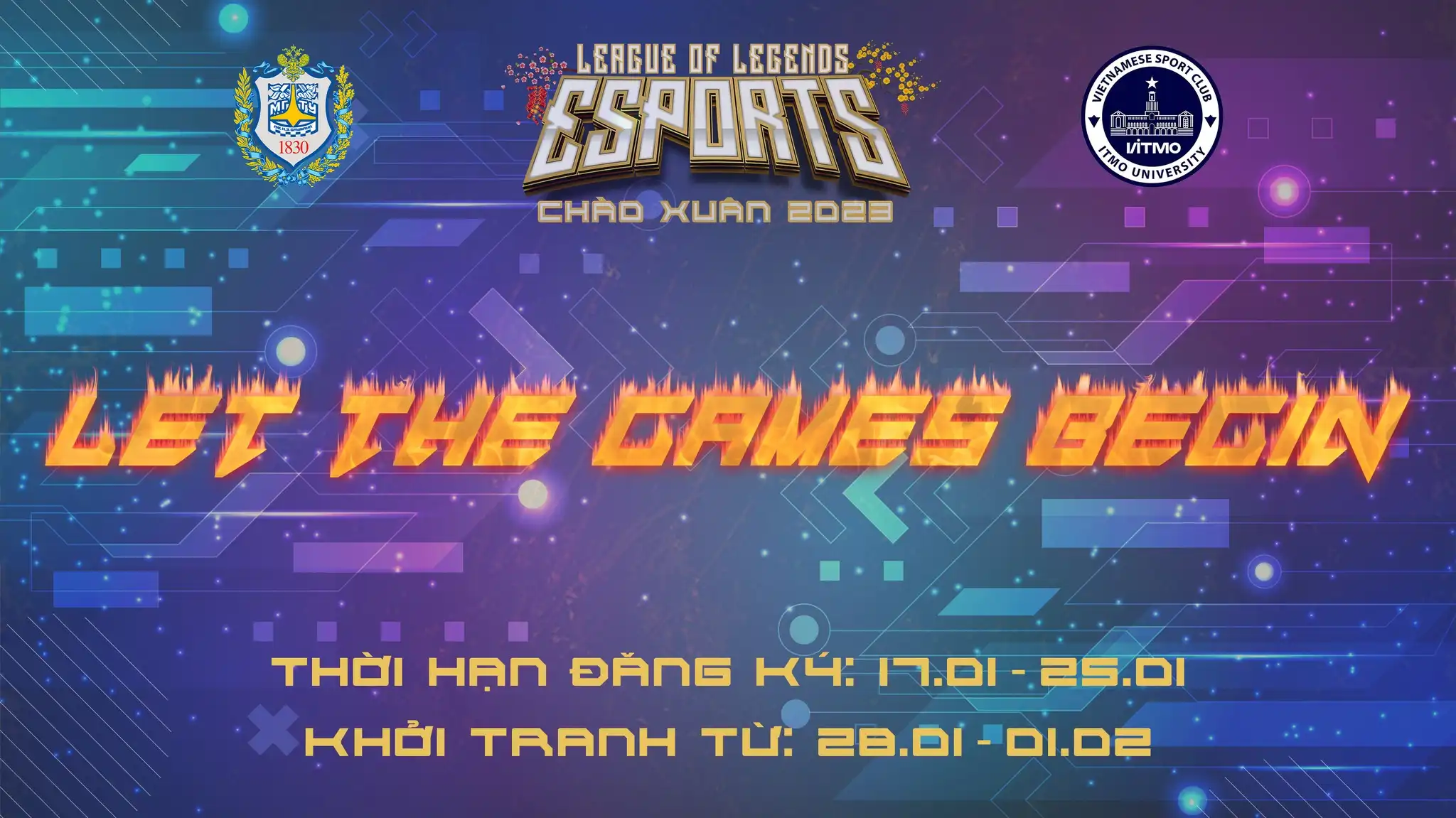 moi dang ky giai esports chao xuan 2023 cua sinh vien viet nam