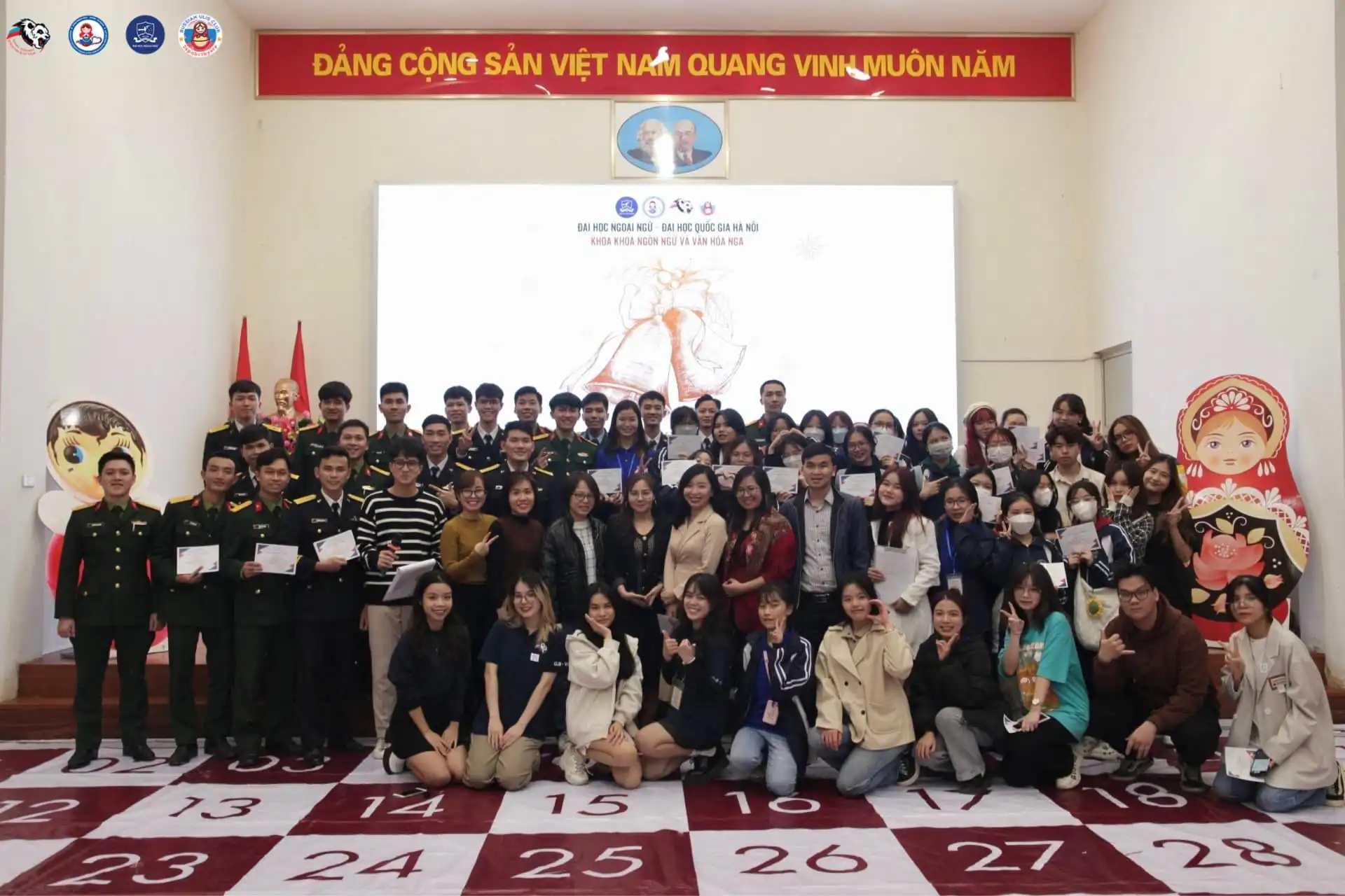 recap cuoc thi rung chuong vang 2023 tai dai hoc ngoai ngu