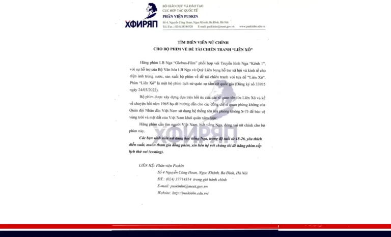sinh vien viet nam co co hoi tro thanh nu chinh trong bo phim nga Copy