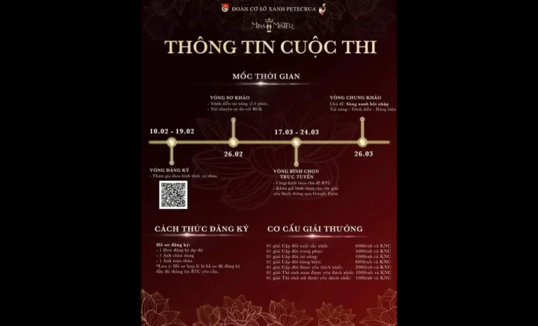thong tin chi tiet ve cuoc thi miss mister svlen 2023