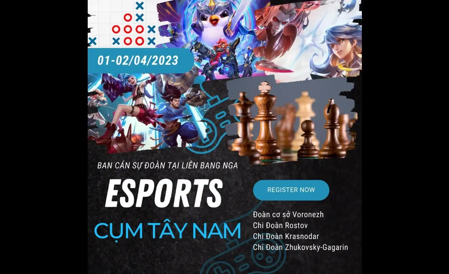 moi dang ky tham du giai dau esport cum tay nam 2023