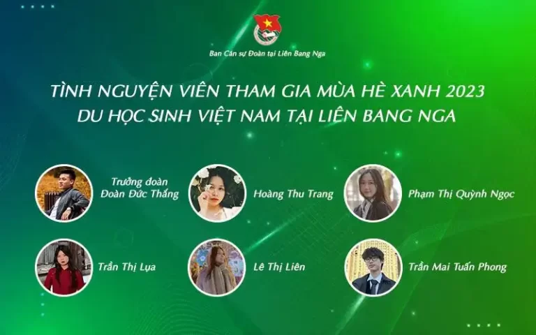mua he xanh 2023 cua sinh vien viet nam tai nga