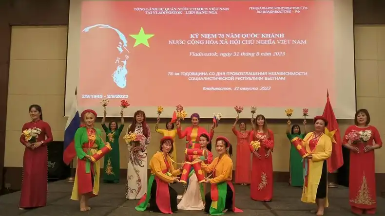 Kỷ niệm 78 năm Quốc khánh Việt Nam tại Vladivostok, Liên bang Nga 1 ky niem 78 nam quoc khanh viet nam tai vladivostok lien bang nga
