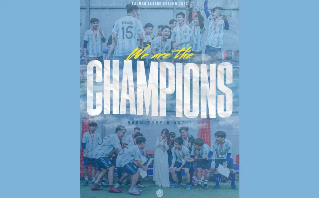 tong ket giai bong da sinh vien bauman league autumn 2023