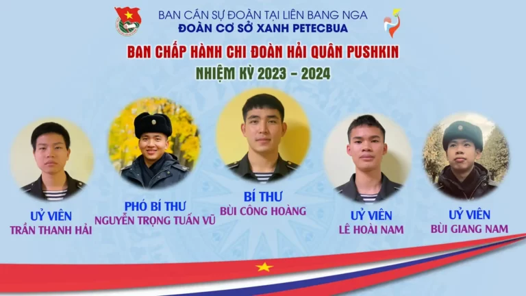 Đại hội Chi đoàn Hải quân Pushkin nhiệm kỳ 2023-2024 7 dai hoi chi doan hai quan pushkin nhiem ky 2023 2024