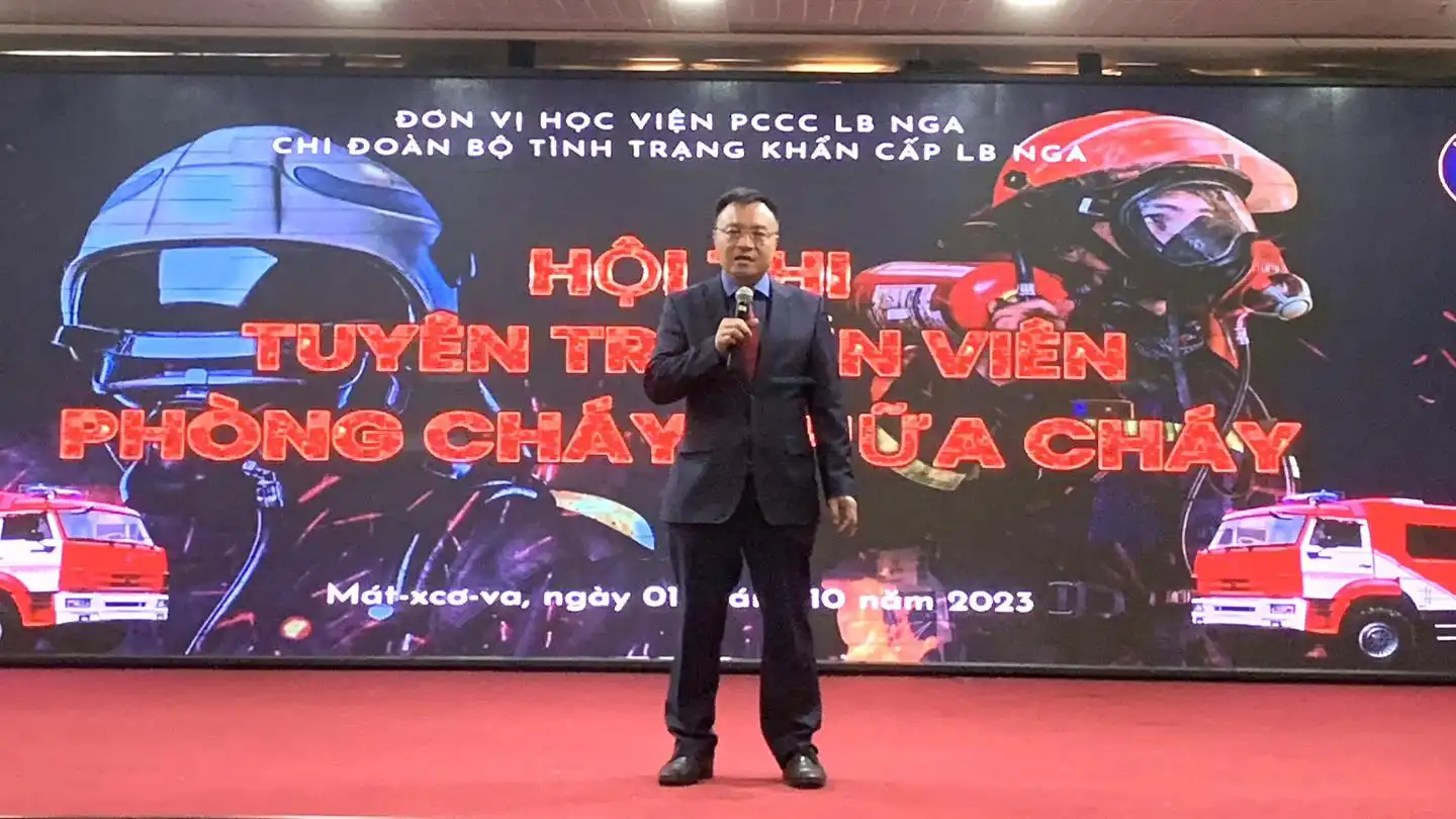 hoi thi tuyen truyen vien phong chay chua chay tai moscow thang 10 2023