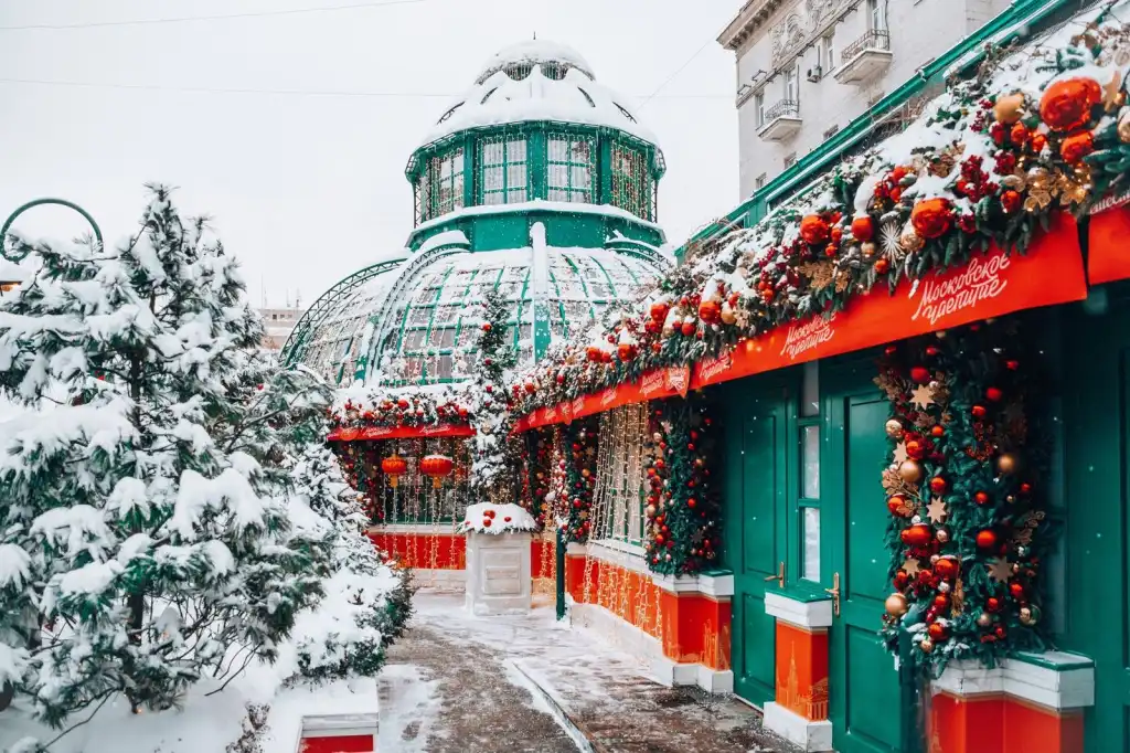 Lễ hội Hành trình đến Giáng sinh đã bắt đầu ở Moscow 1 le hoi hanh trinh den giang sinh da bat dau o moscow