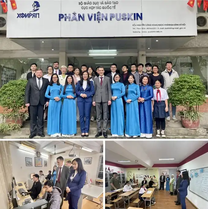 Thứ trưởng Bộ Khoa học & Giáo dục đại học Nga thăm Phân viện Puskin Hà Nội 9 thu truong bo khoa hoc giao duc dai hoc nga tham phan vien puskin ha noi