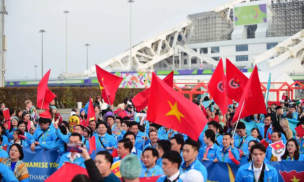 doan viet nam san sang cho lien hoan thanh nien the gioi 2024