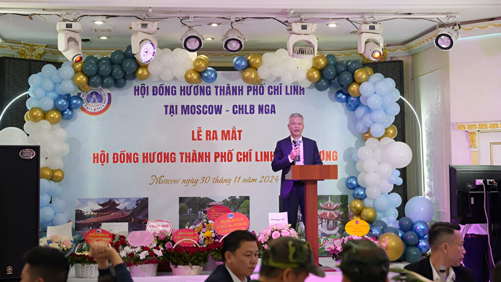 Ra mắt Hội đồng hương thành phố Chí Linh tại Liên bang Nga 1 ra mat hoi dong huong thanh pho chi linh tai lien bang nga enhanced