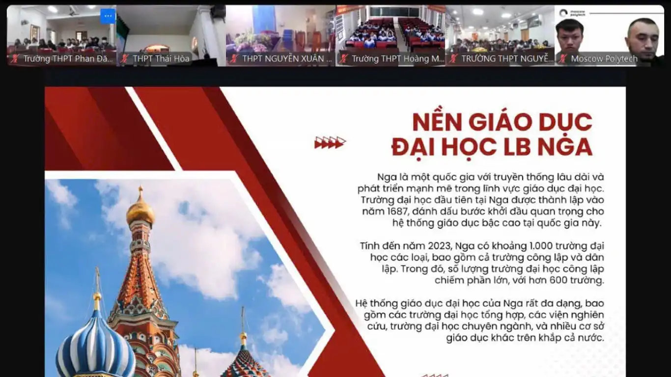 Tư vấn tuyển sinh du học Nga dành cho học sinh tỉnh Nghệ An 2 tu van tuyen sinh du hoc nga danh cho hoc sinh tinh nghe an