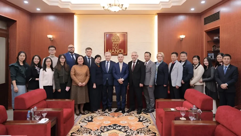 Đoàn Bộ Giáo dục Liên bang Nga thăm và làm việc tại Đại học Hà Nội 1 doan bo giao duc lien bang nga tham va lam viec tai dai hoc ha noi