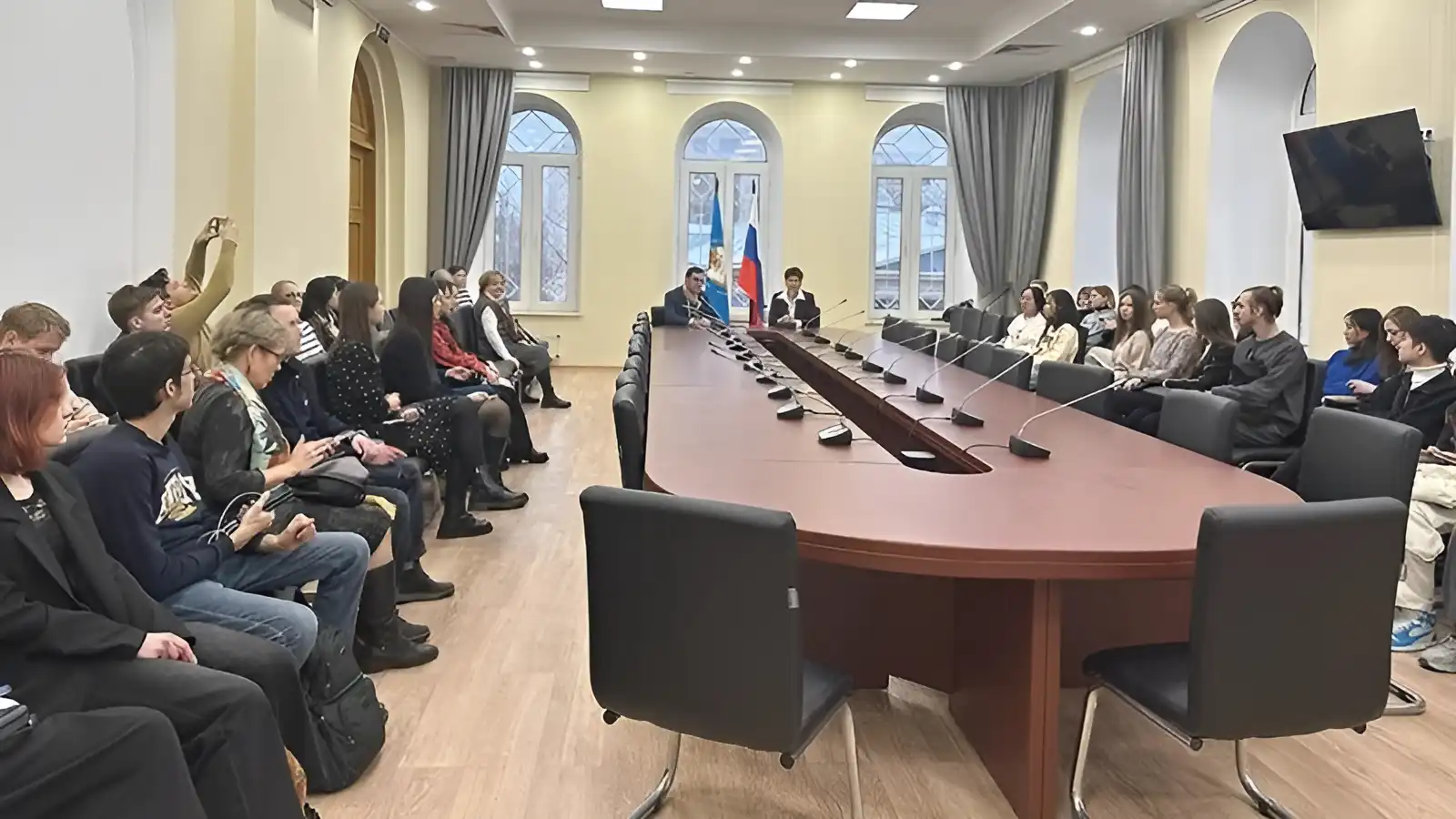 Giao lưu đầu năm với Câu lạc bộ Việt Nam tại Đại học Ngôn ngữ Moscow 2 giao luu dau nam voi cau lac bo viet nam tai dai hoc ngon ngu moscow