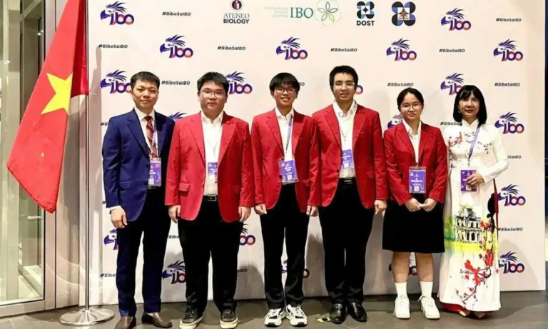 viet nam va nga toa sang tai olympic sinh hoc quoc te 2025