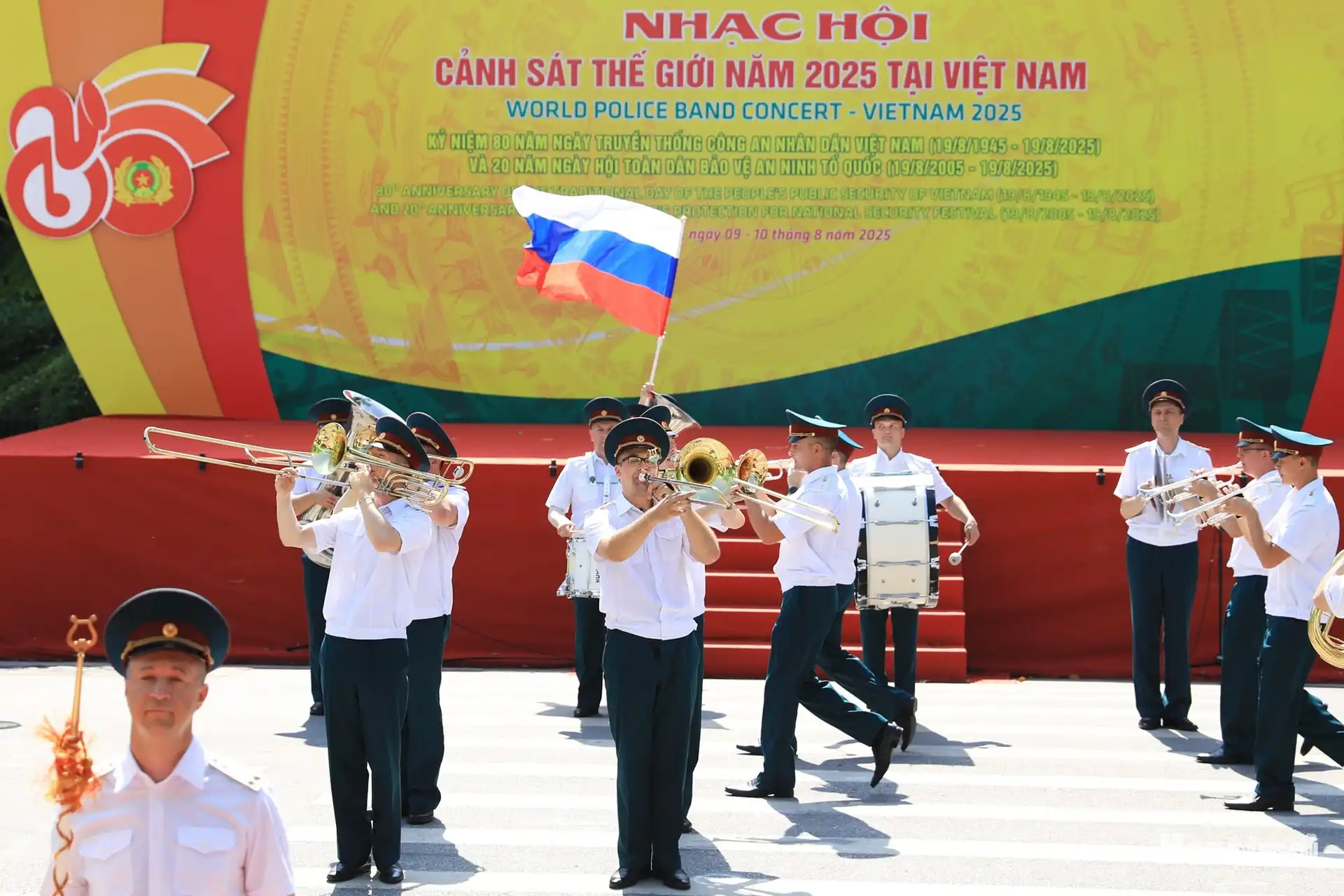 nga cu doan tham du nhac hoi canh sat the gioi 2025 tai ha noi