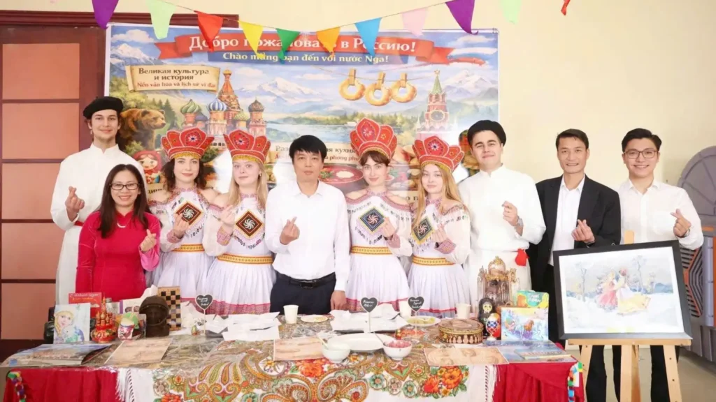 Ấn tượng văn hóa Nga tại Trường Đại học Sư phạm Thái Nguyên 1 an tuong van hoa nga tai truong dai hoc su pham thai nguyen 1