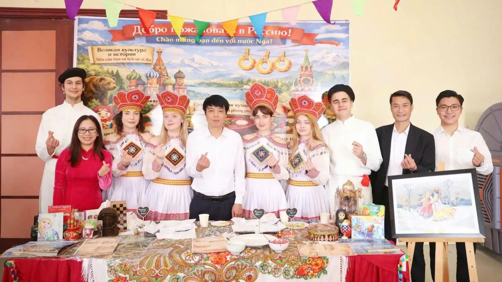 Ấn tượng văn hóa Nga tại Trường Đại học Sư phạm Thái Nguyên 2 an tuong van hoa nga tai truong dai hoc su pham thai nguyen 1