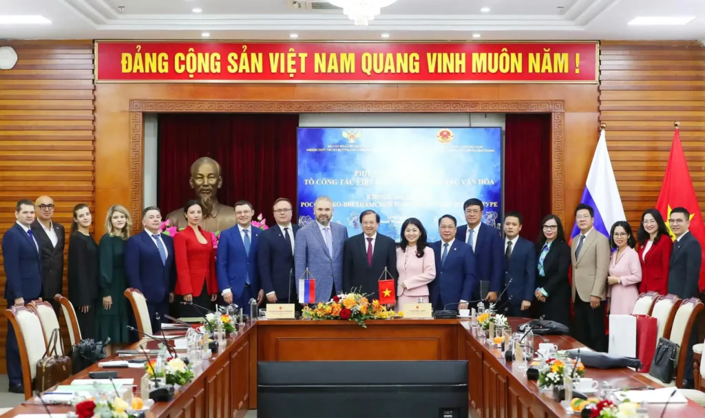 Đẩy mạnh hợp tác văn hóa Việt Nga theo hướng ngày càng sâu rộng 1 day manh hop tac van hoa viet nga theo huong ngay cang sau rong