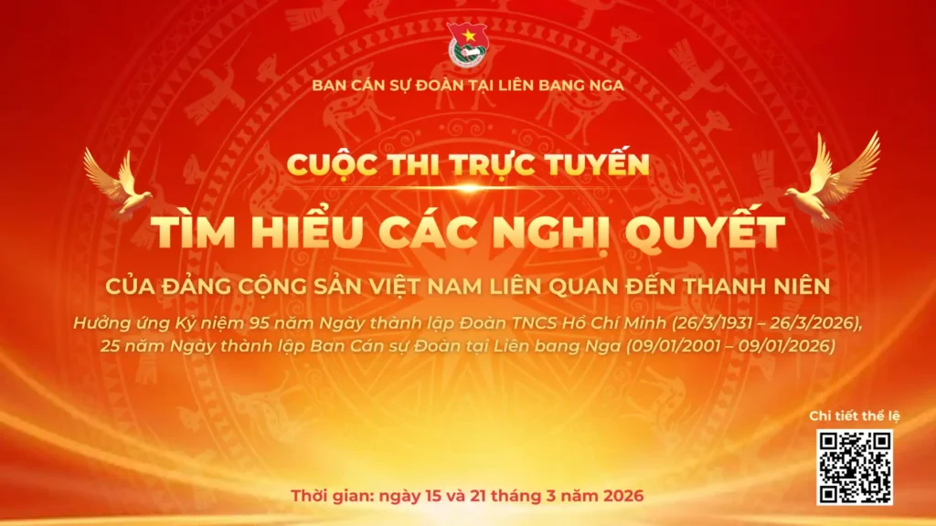 Cuộc thi Tìm hiểu Nghị quyết của Đảng trong cộng đồng du học sinh 1 cuoc thi tim hieu nghi quyet cua dang trong cong dong du hoc sinh