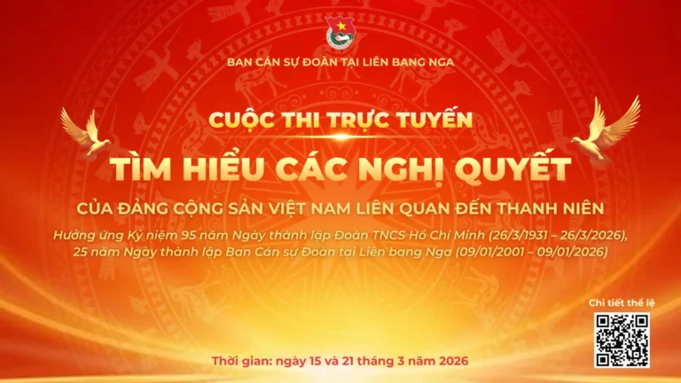 Cuộc thi Tìm hiểu Nghị quyết của Đảng trong cộng đồng du học sinh 8 cuoc thi tim hieu nghi quyet cua dang trong cong dong du hoc sinh