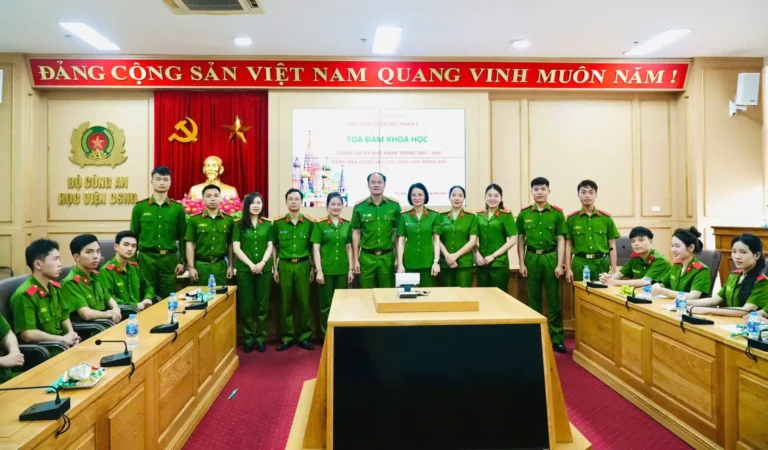 Tọa đàm khoa học về dạy và học tiếng Nga tại Học viện Cảnh sát nhân dân 1 toa dam khoa hoc ve day va hoc tieng nga tai hoc vien canh sat nhan dan