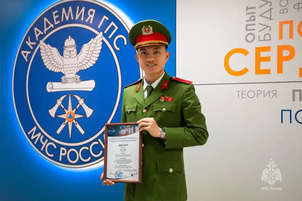 Học viên Việt Nam ghi dấu ấn tại Học viện Phòng cháy Chữa cháy 4 hoc vien viet nam ghi dau an tai hoc vien phong chay chua chay 2