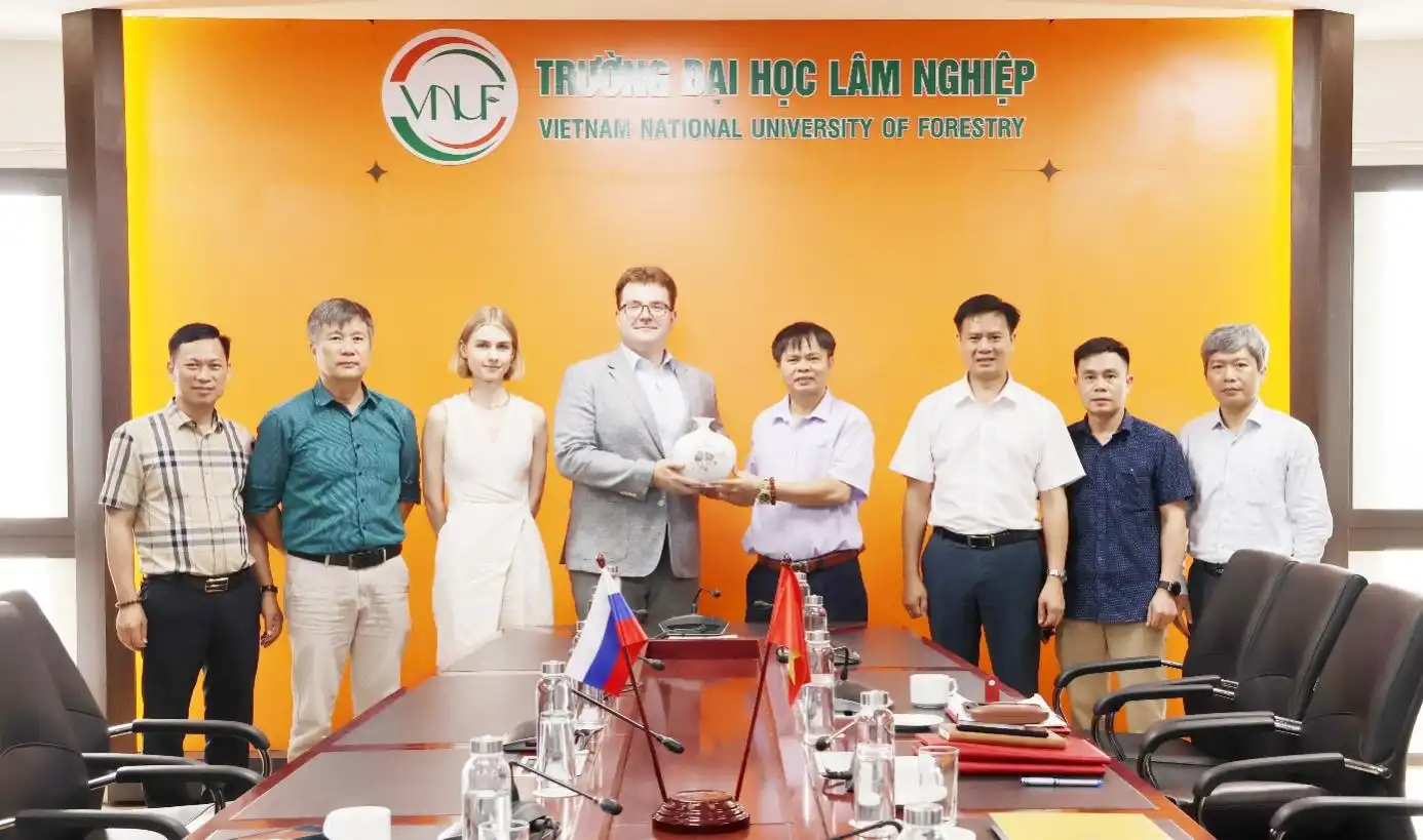 Trường Đại học Lâm nghiệp hợp tác với Đại học Quản lý Đất đai Nga 3 truong dai hoc lam nghiep hop tac voi dai hoc quan ly dat dai nga 2