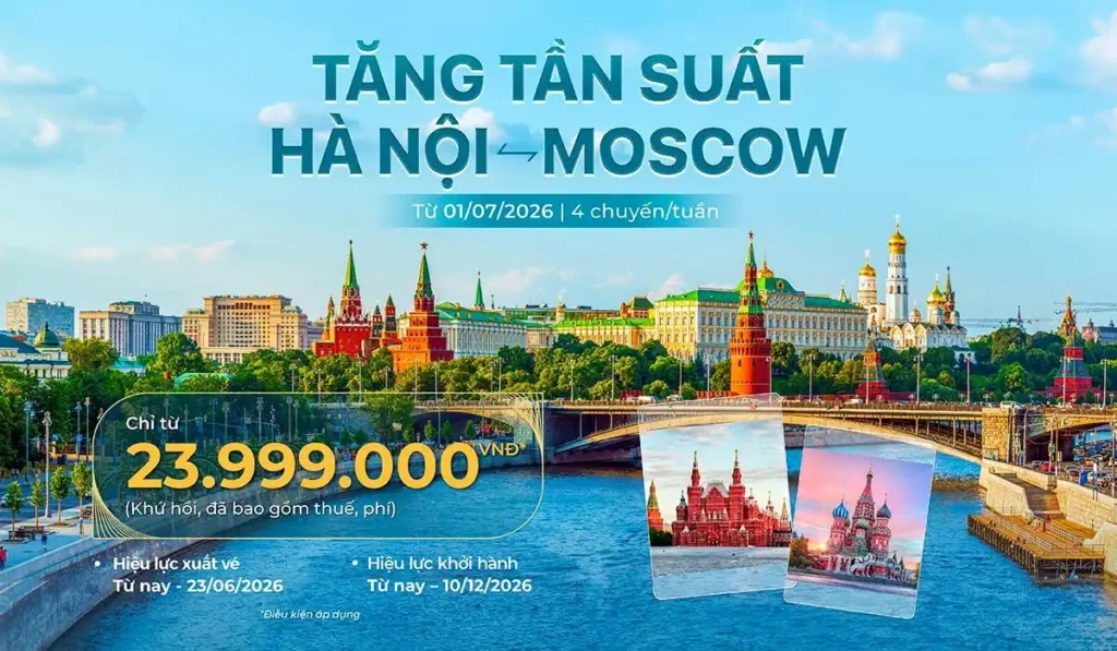 vietnam airlines tang tan suat bay thang ha noi moscow tu thang 7 2026