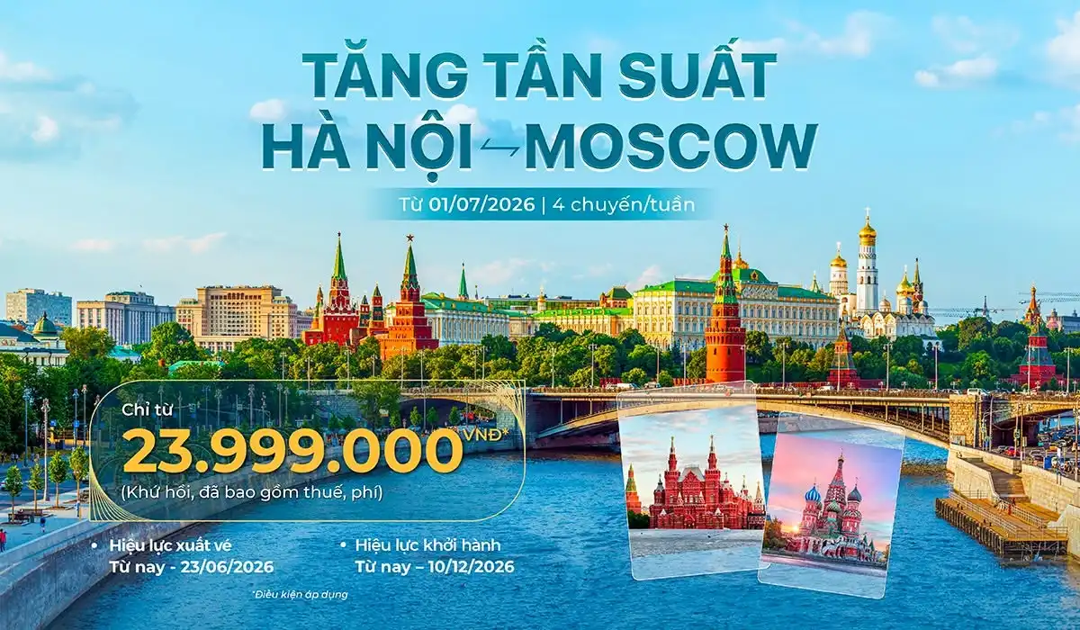 vietnam airlines tang tan suat bay thang ha noi moscow tu thang 7 2026