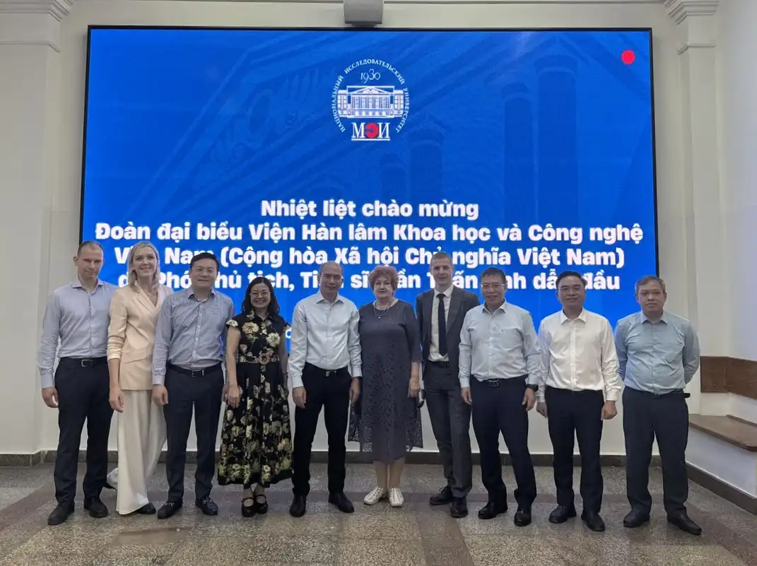 xay dung lo trinh hop tac nang luong va cong nghe giua vast va mpei 1