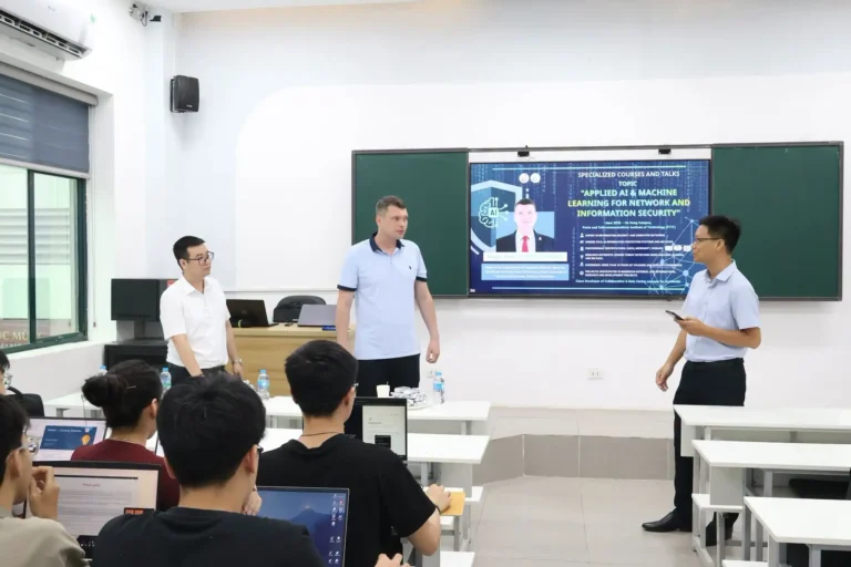 Sinh viên PTIT học AI ứng dụng trong an ninh mạng cùng chuyên gia Nga 9 sinh vien ptit hoc ai ung dung trong an ninh mang cung chuyen gia nga