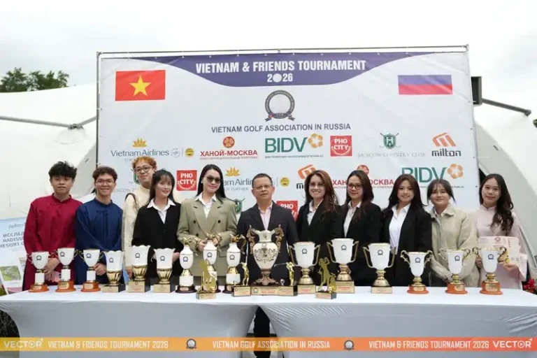 Hơn 120 golfer dự Vietnam & Friends Tournament 2026 tại Moscow 23 hon 120 golfer du vietnam friends tournament 2026 tai moscow 1