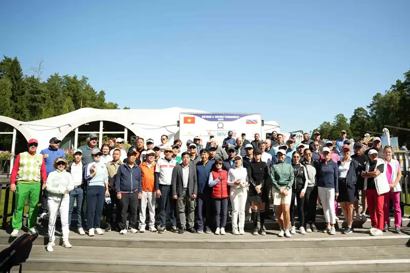 Hơn 120 golfer dự Vietnam & Friends Tournament 2026 tại Moscow 3 hon 120 golfer du vietnam friends tournament 2026 tai moscow 2