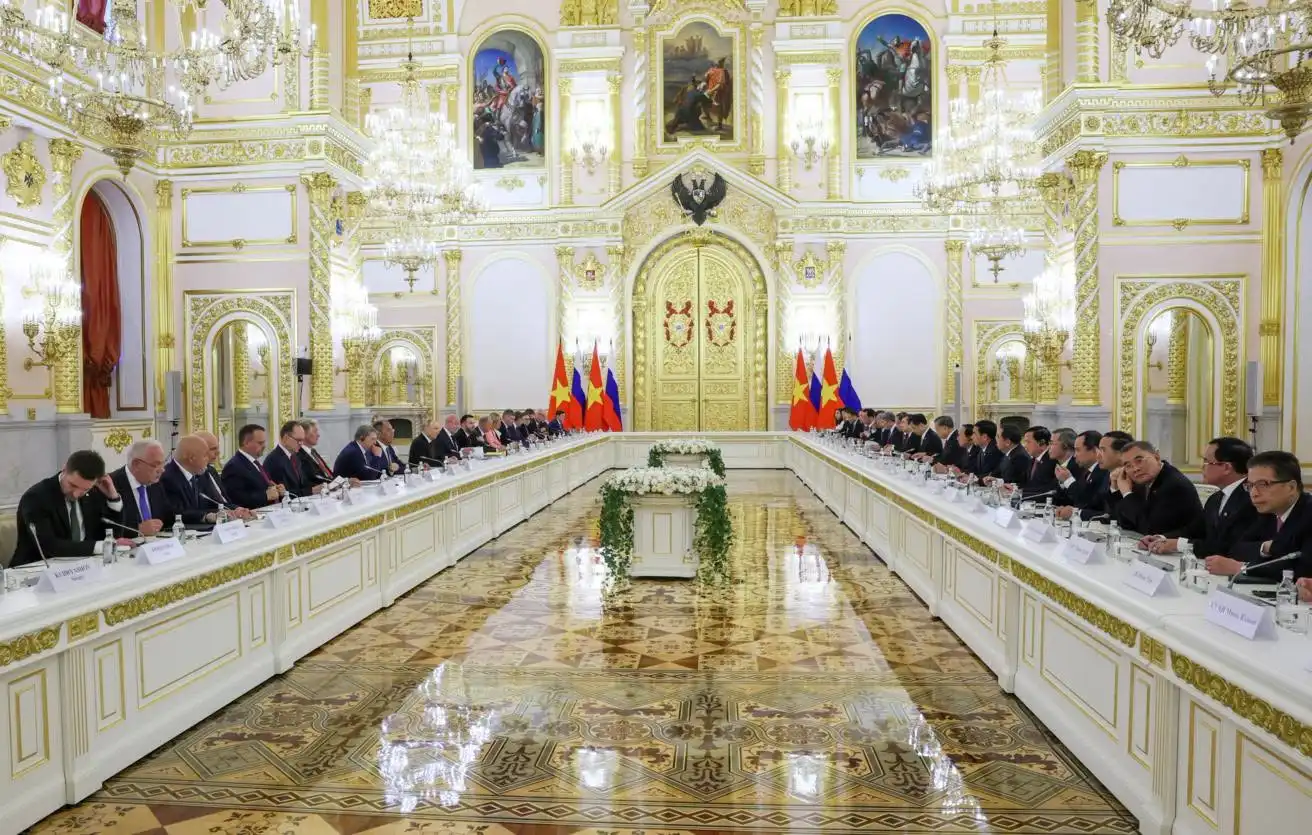 Tổng Bí thư, Chủ tịch nước Tô Lâm và Tổng thống Vladimir Putin ra tuyên bố chung 2 tong bi thu chu tich nuoc to lam va tong thong vladimir putin ra tuyen bo chung 1