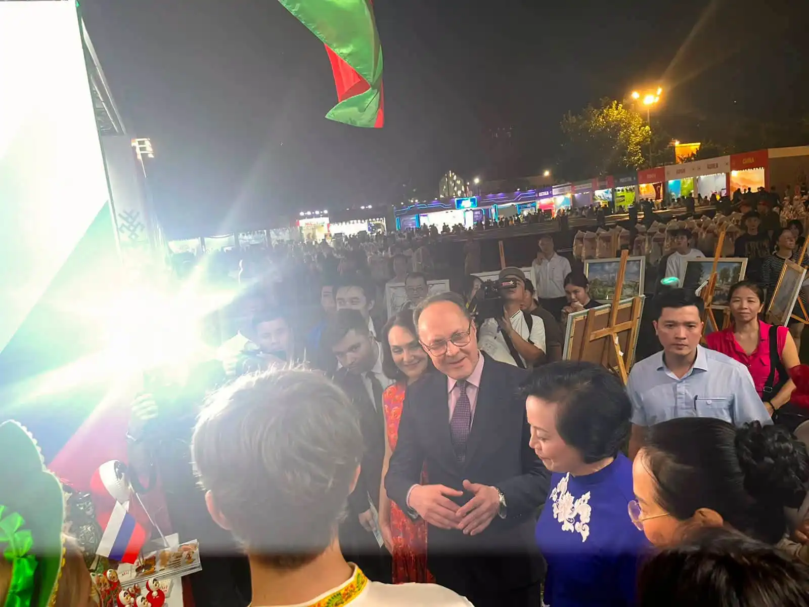 dau an van hoa nga trong le hoi van hoa the gioi tai ha noi 2